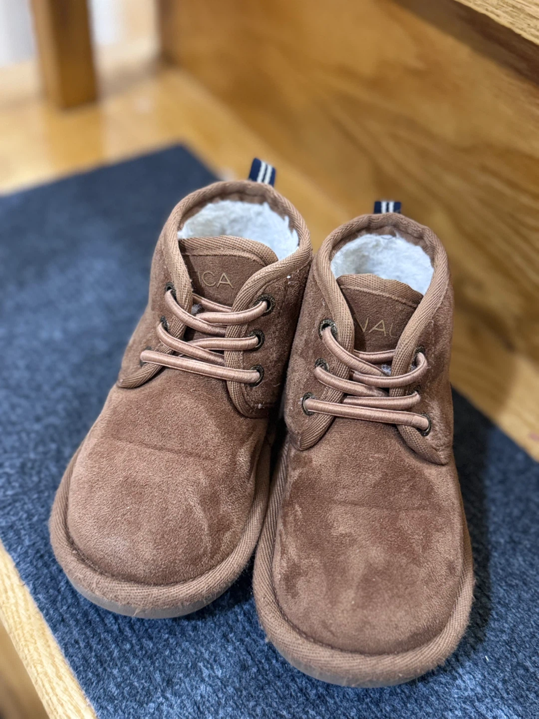Nautica Toddler Boots Size 8 Brown