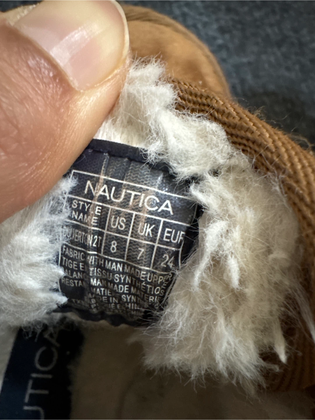 Nautica Toddler Boots Size 8 Brown - photo 4