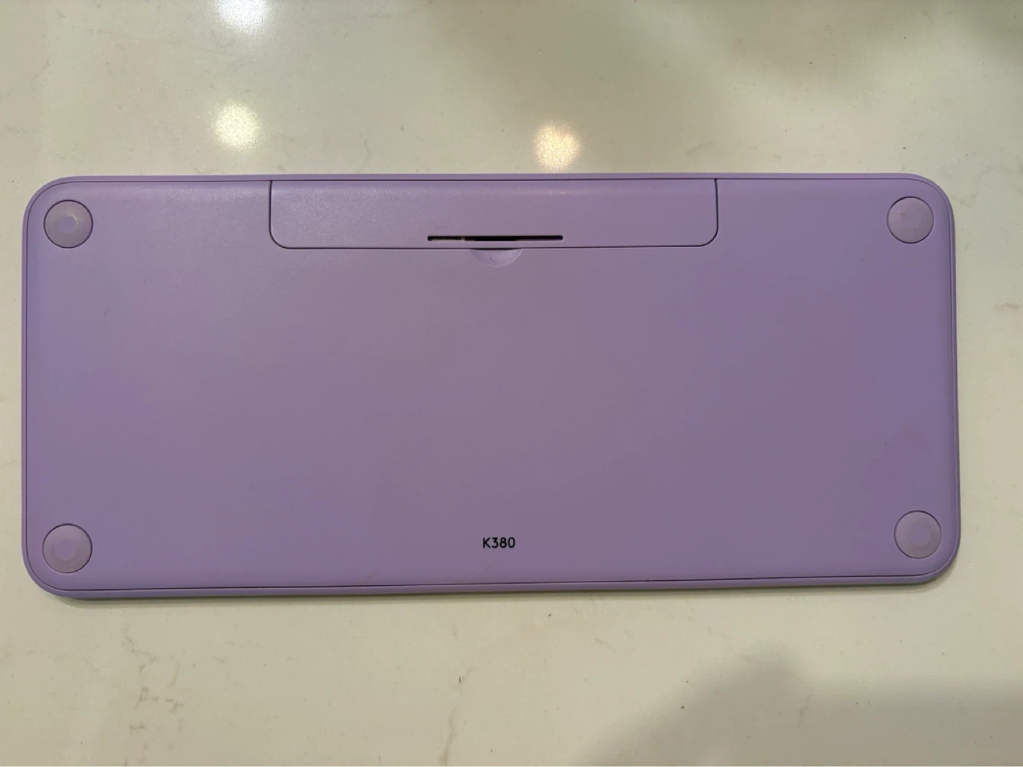 Logitech K380 Multi-Device Bluetooth Keyboard - Lavender - photo 4