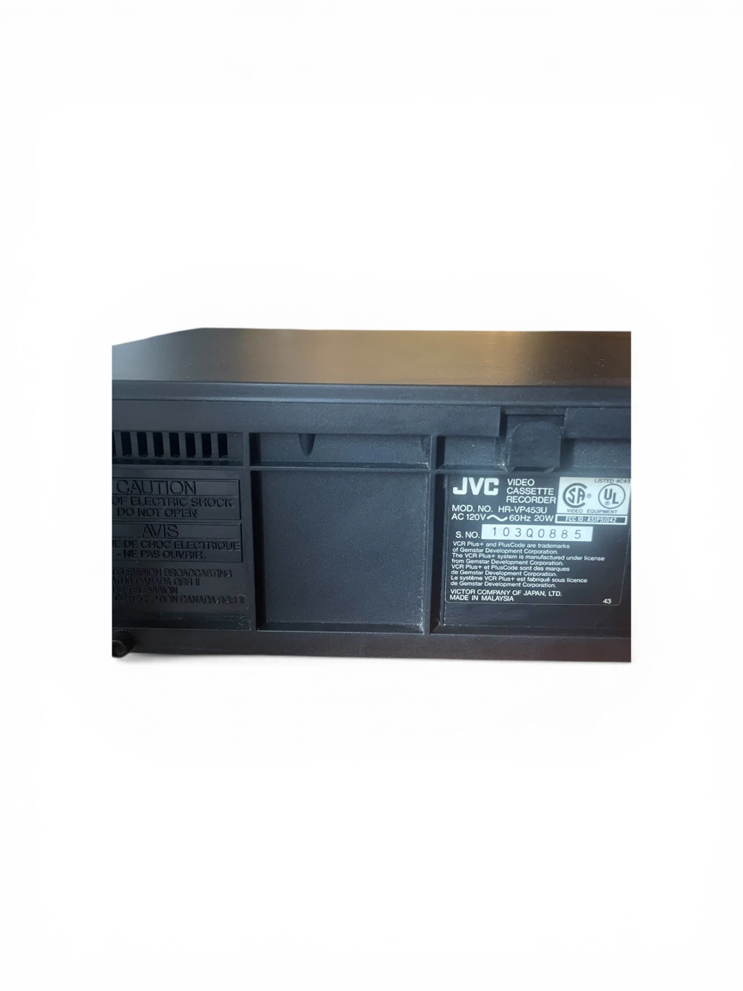 Lecteur VHS JVC HR-VP453U – Testé, haute qualité - photo 4