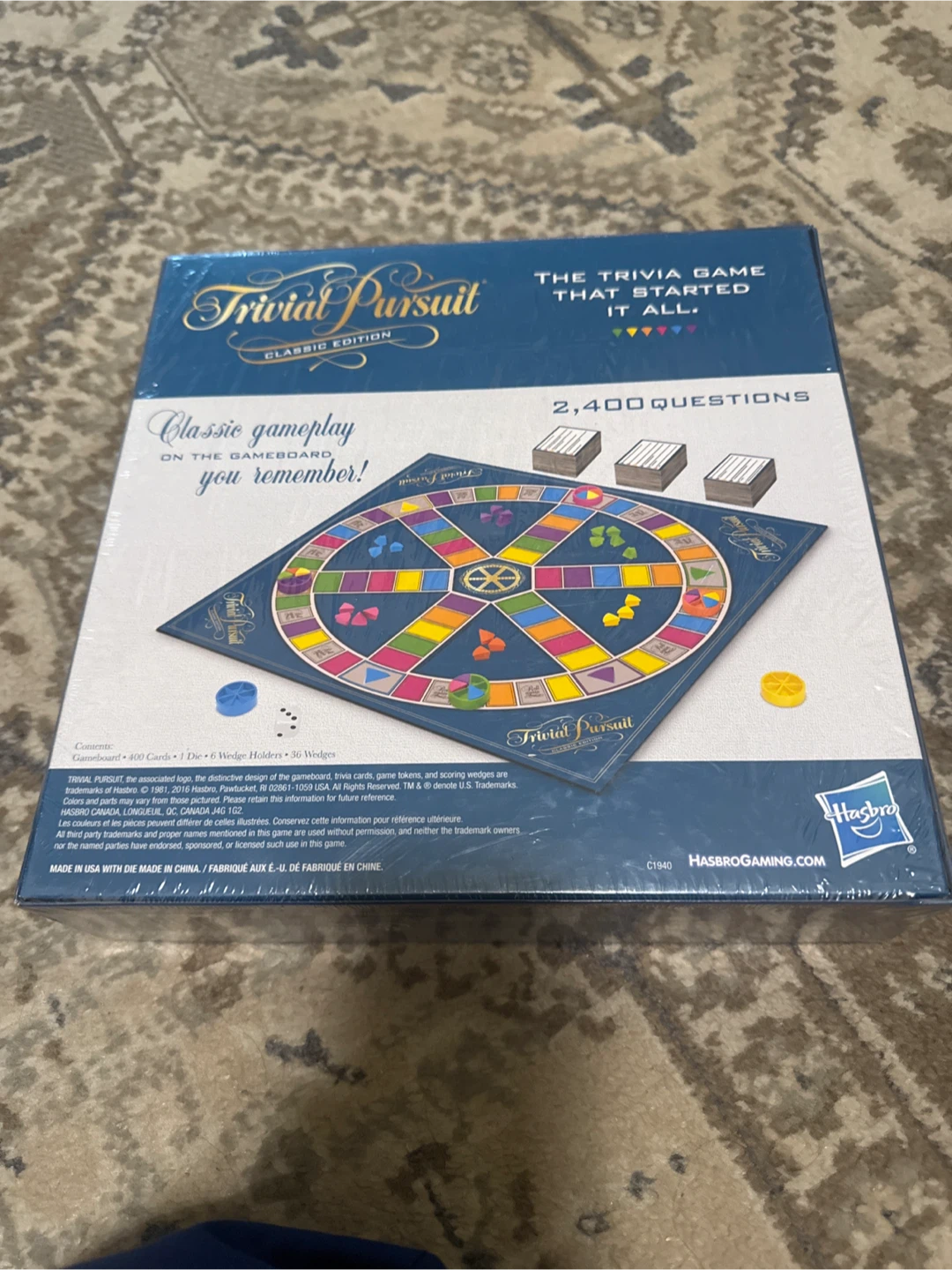 Trivial Pursuit Classic Edition Board Game - photo 2