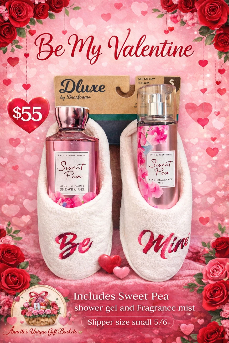 Bath & Body Works Sweet Pea Gift Set