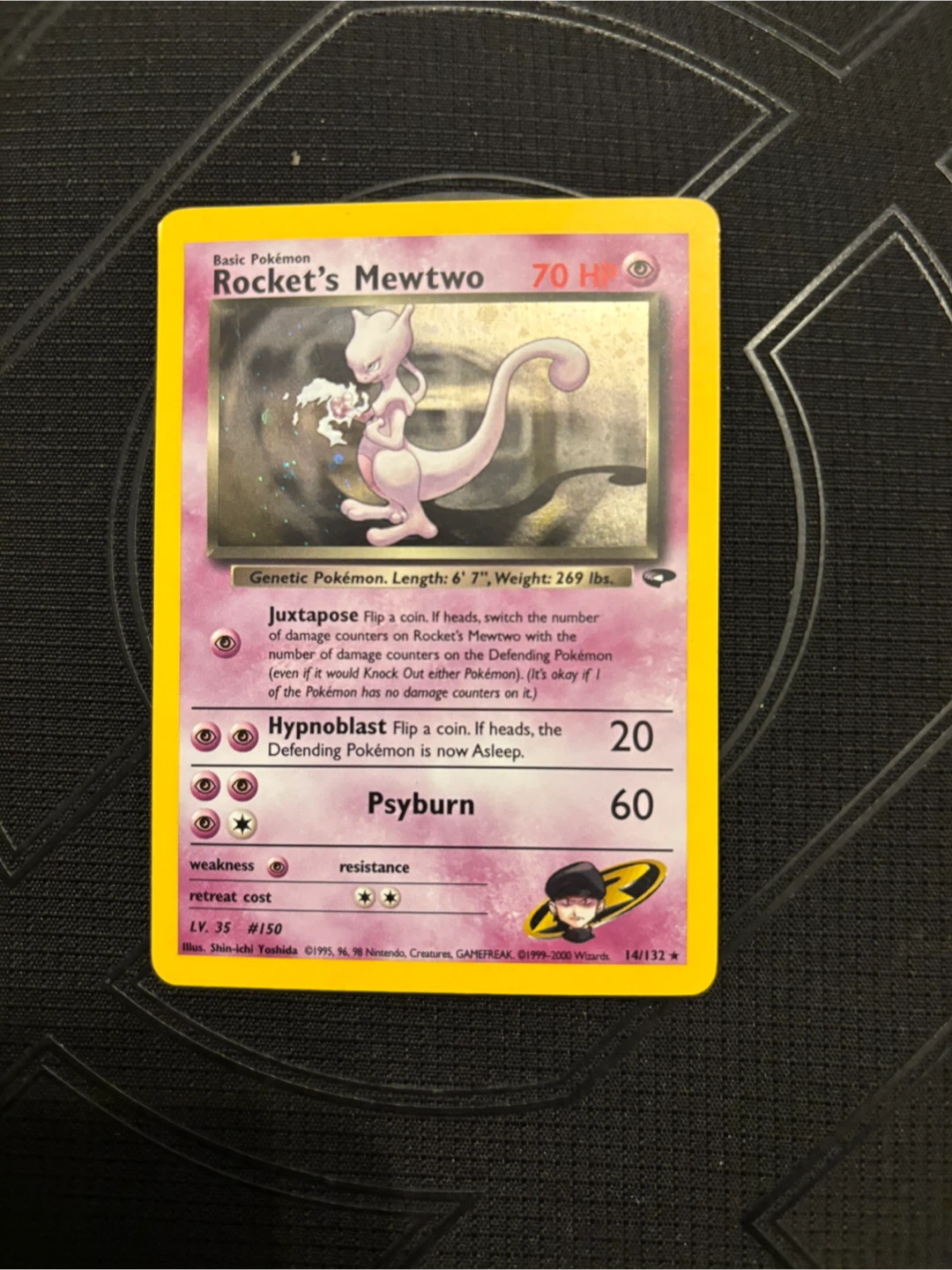 Rocket’s Mewtwo Pokémon Card