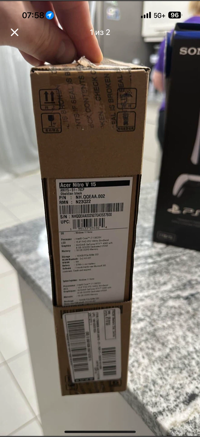 Acer Nitro V 15 Gaming Laptop Intel i7 RTX 4060 32GB RAM 1TB SSD