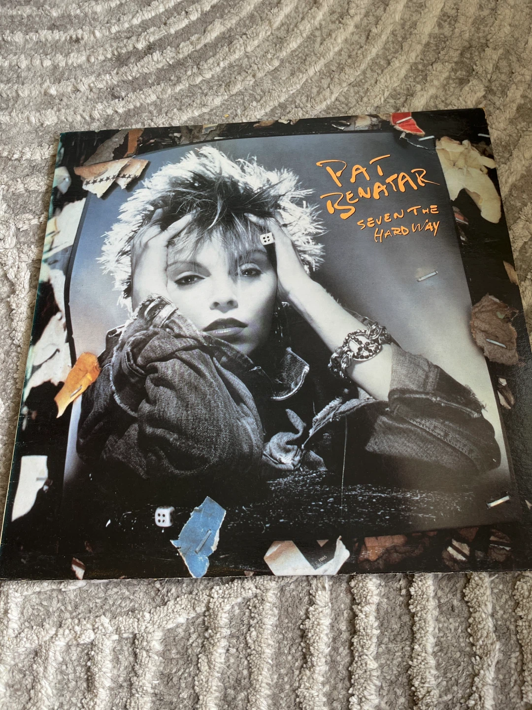 Pat Benatar Seven The Hard Way Vinyl Record
