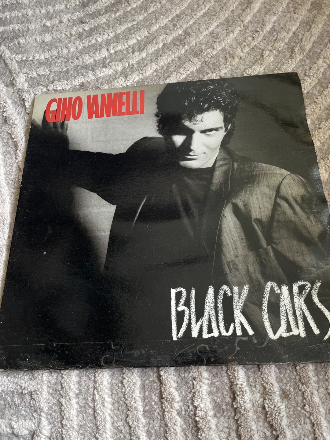 Gino Vannelli Black Cars Vinyl Record Album
