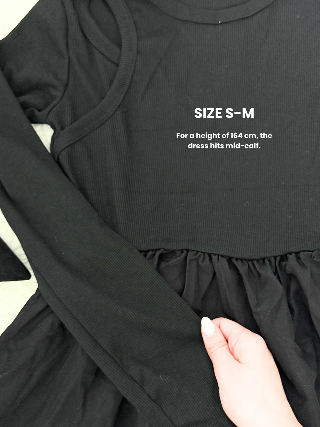 Black Dress and Black Heels - Size S-M / 38 - photo 2