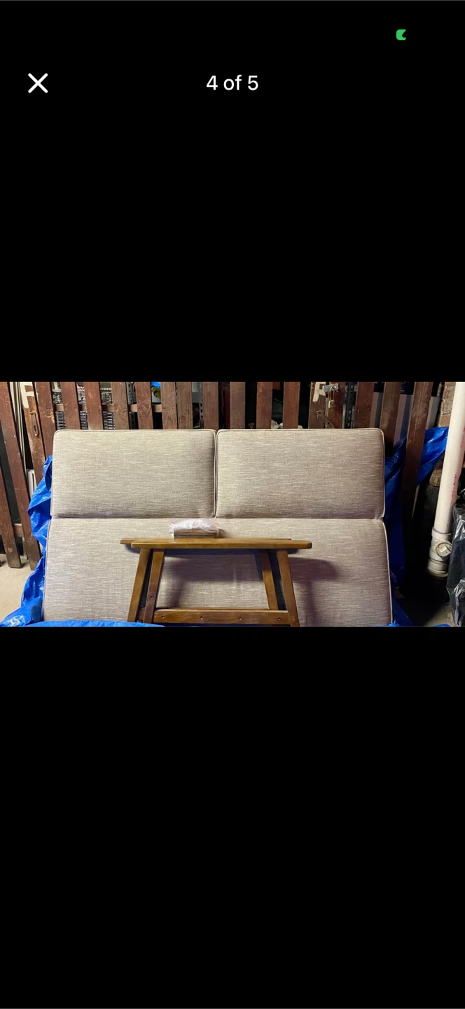 World market .Mid century sofa/sleeper. $100 firm - photo 4