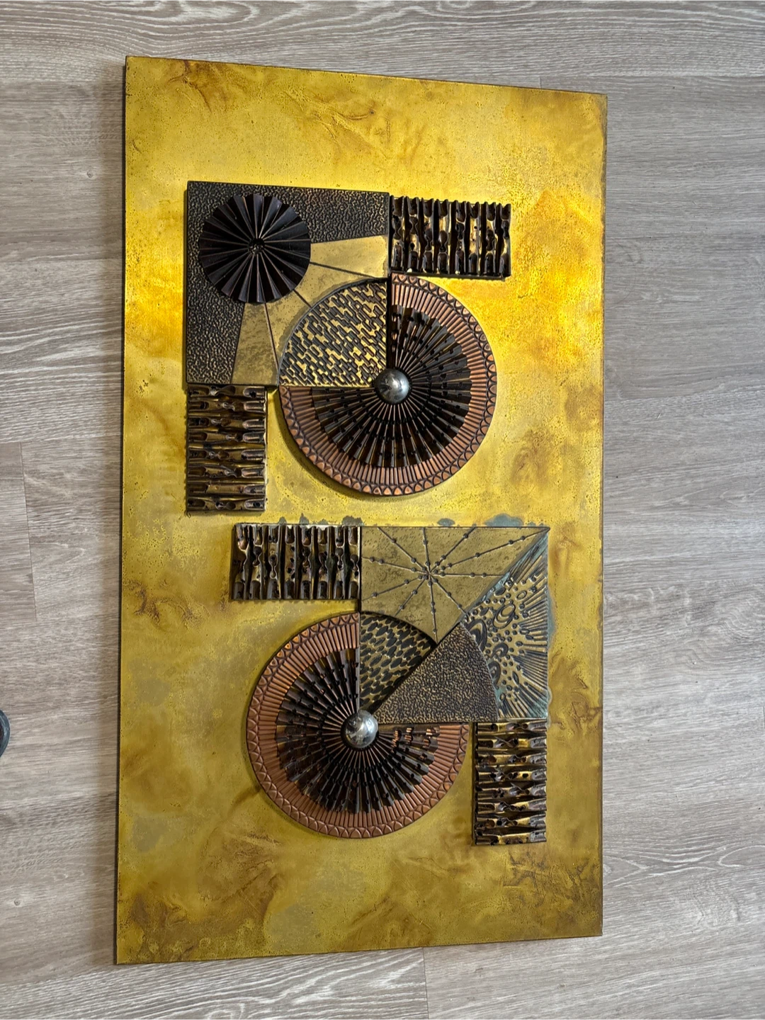 Mid-Century Modern Metal Wall Art