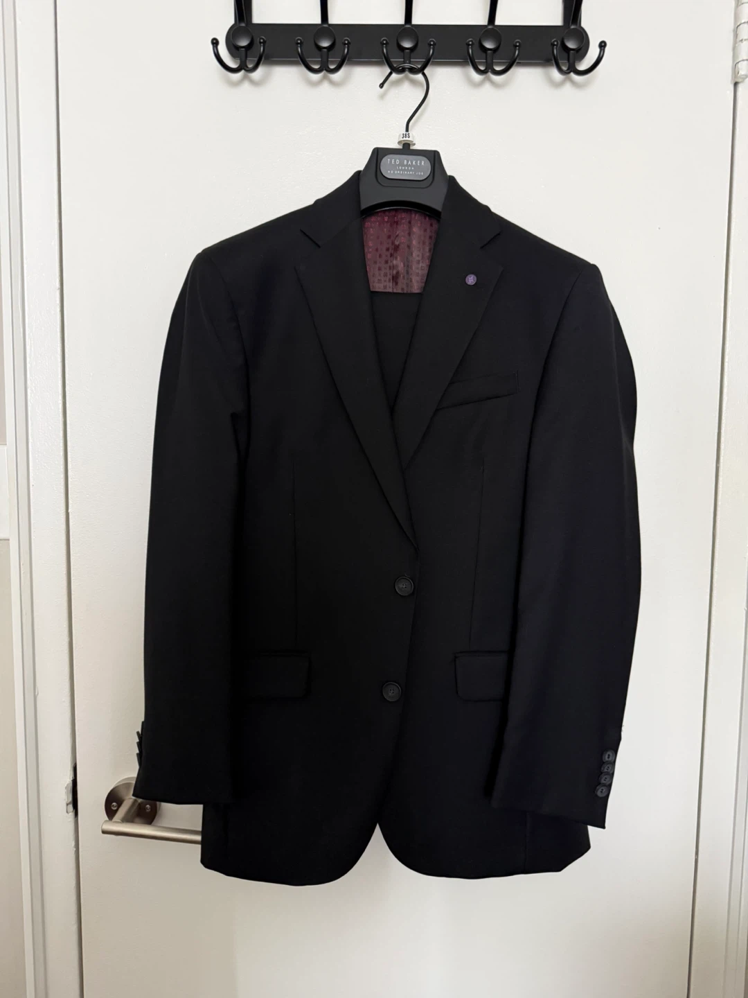 100% Wool Ted Baker Suit Size 38S
