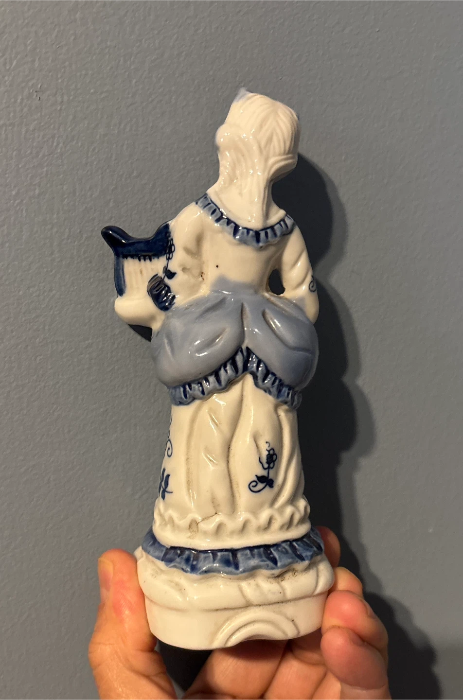 Beautiful Ceramic Figurine (Woman with Lyre) 🥕 - photo 2
