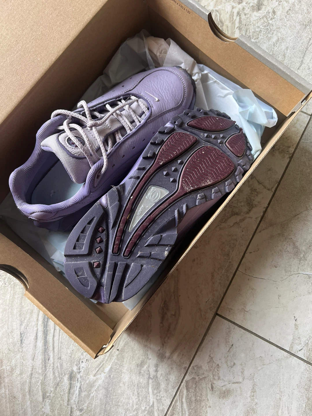 Nike x NOCTA Hot Step Air Terra sneakers in the "Violet Haze” - photo 4