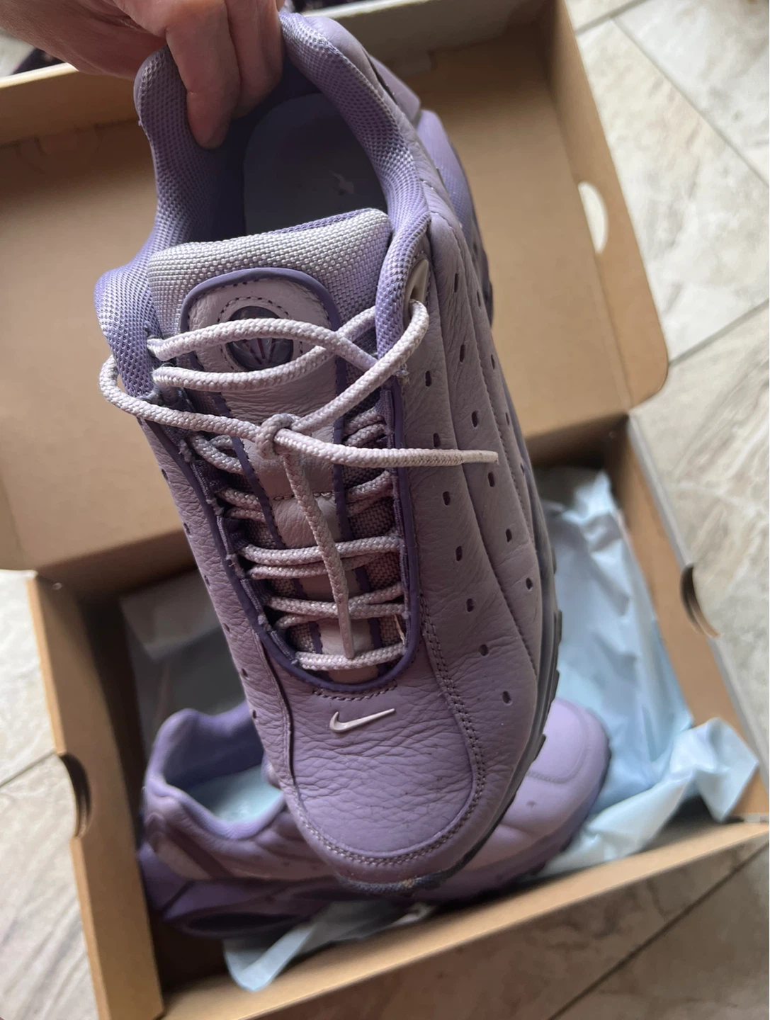 Nike x NOCTA Hot Step Air Terra sneakers in the "Violet Haze” - photo 2