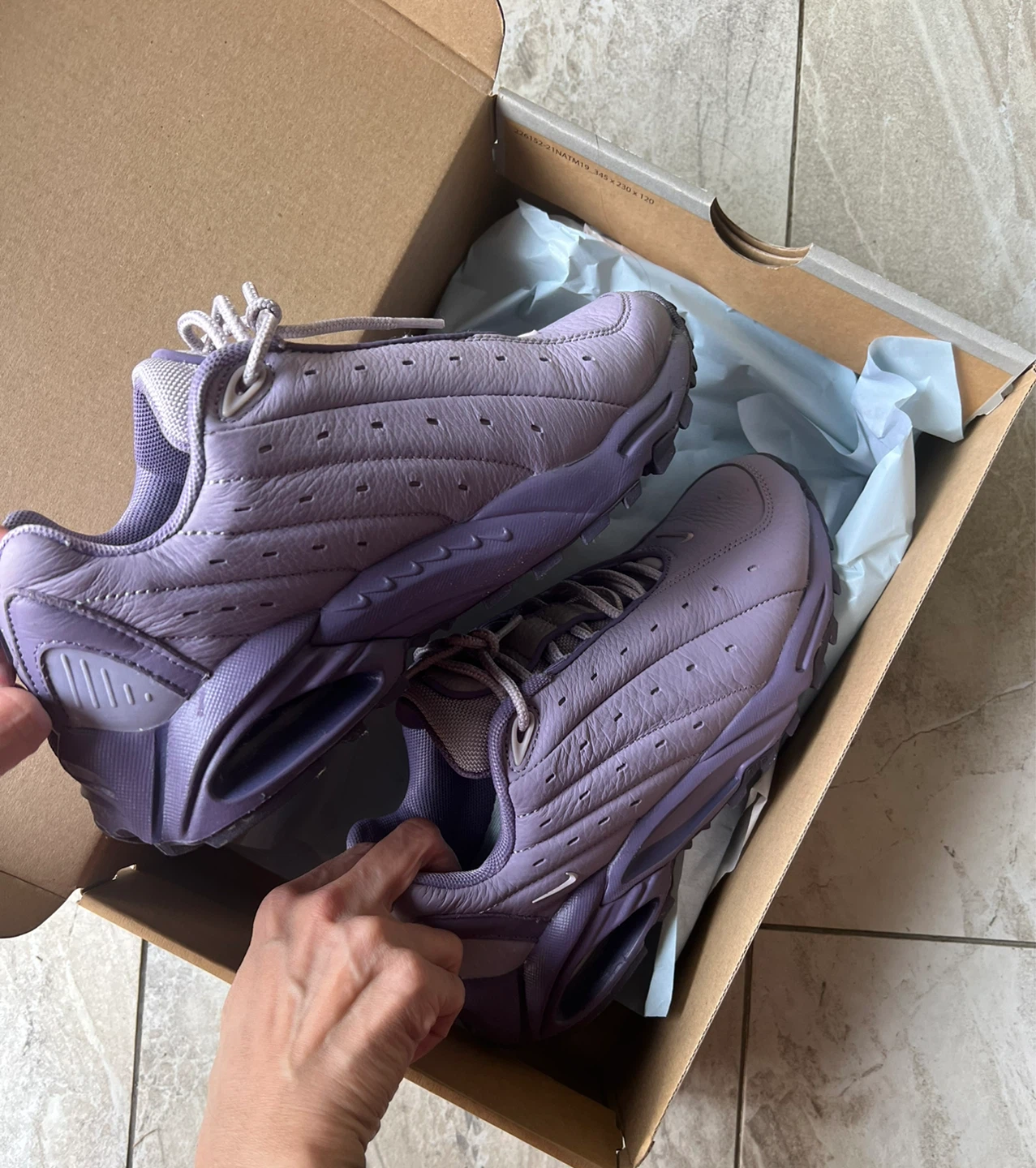 Nike x NOCTA Hot Step Air Terra sneakers in the "Violet Haze” - photo 3
