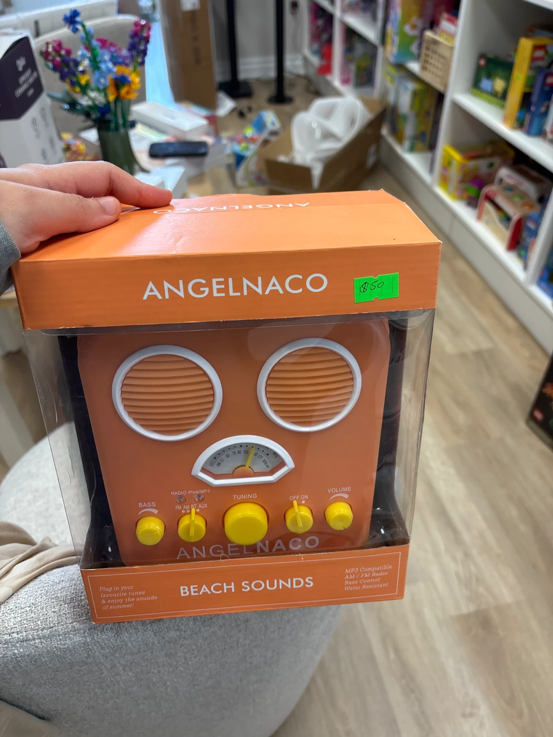 AngelNaco Beach Sounds AM/FM Radio