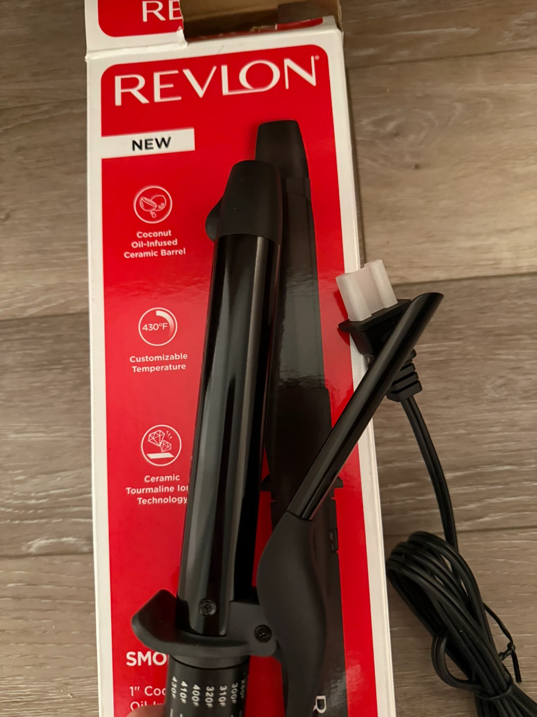 Amazon’s choice Revlon SmoothStay 1" ,curling iron - photo 3