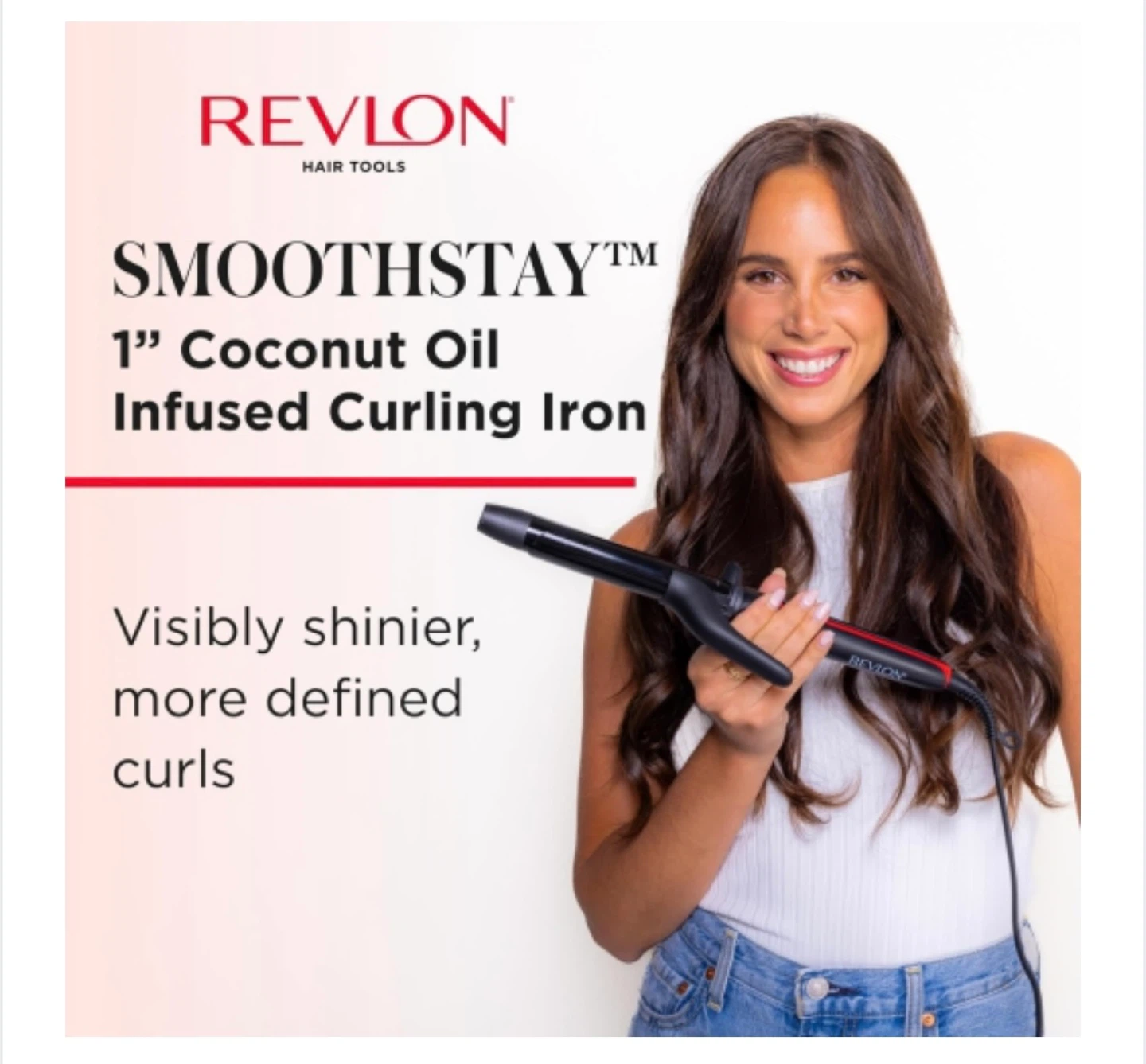 Amazon’s choice Revlon SmoothStay 1" ,curling iron - photo 4