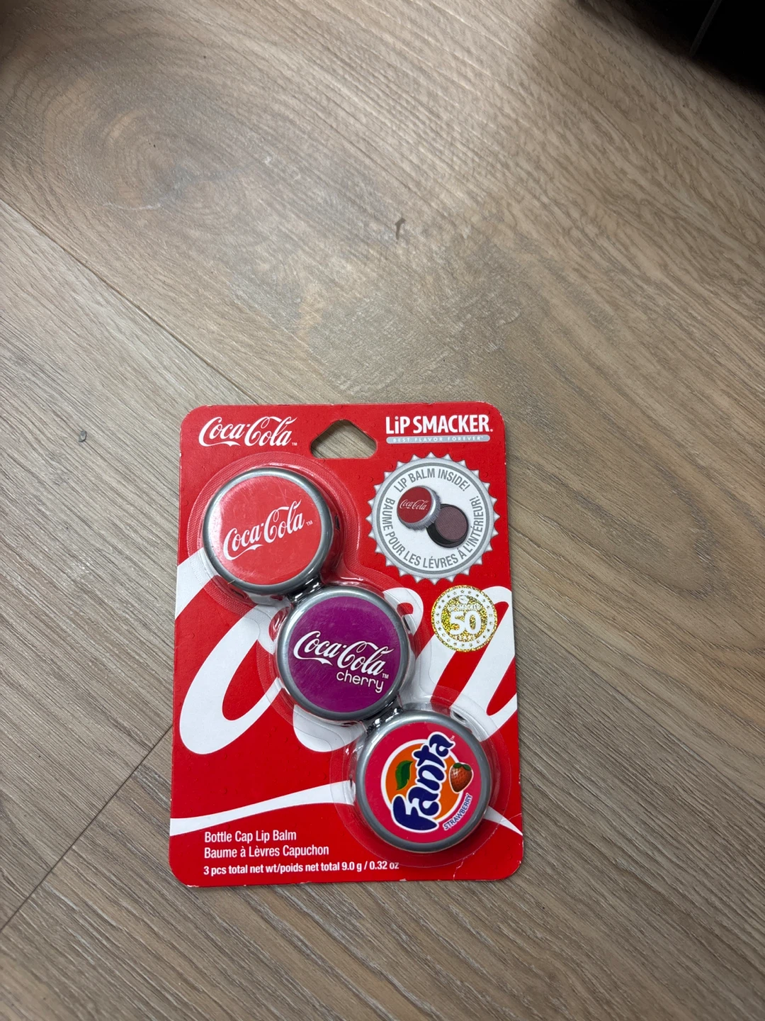 Lip Smacker Coca-Cola Bottle Cap Lip Balm Set