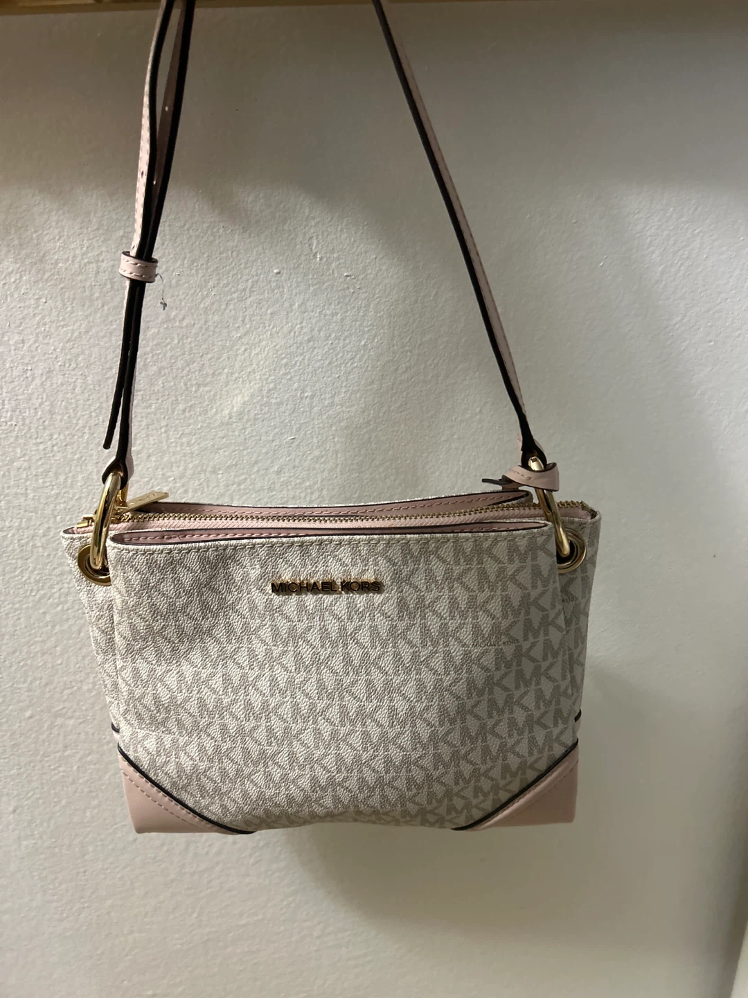 Michael Kors Signature Logo Crossbody Bag