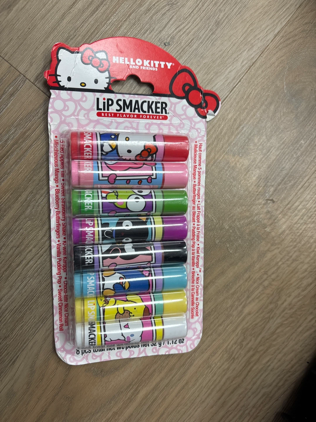 Lip Smacker Hello Kitty & Friends 8 Piece Lip Balm Set