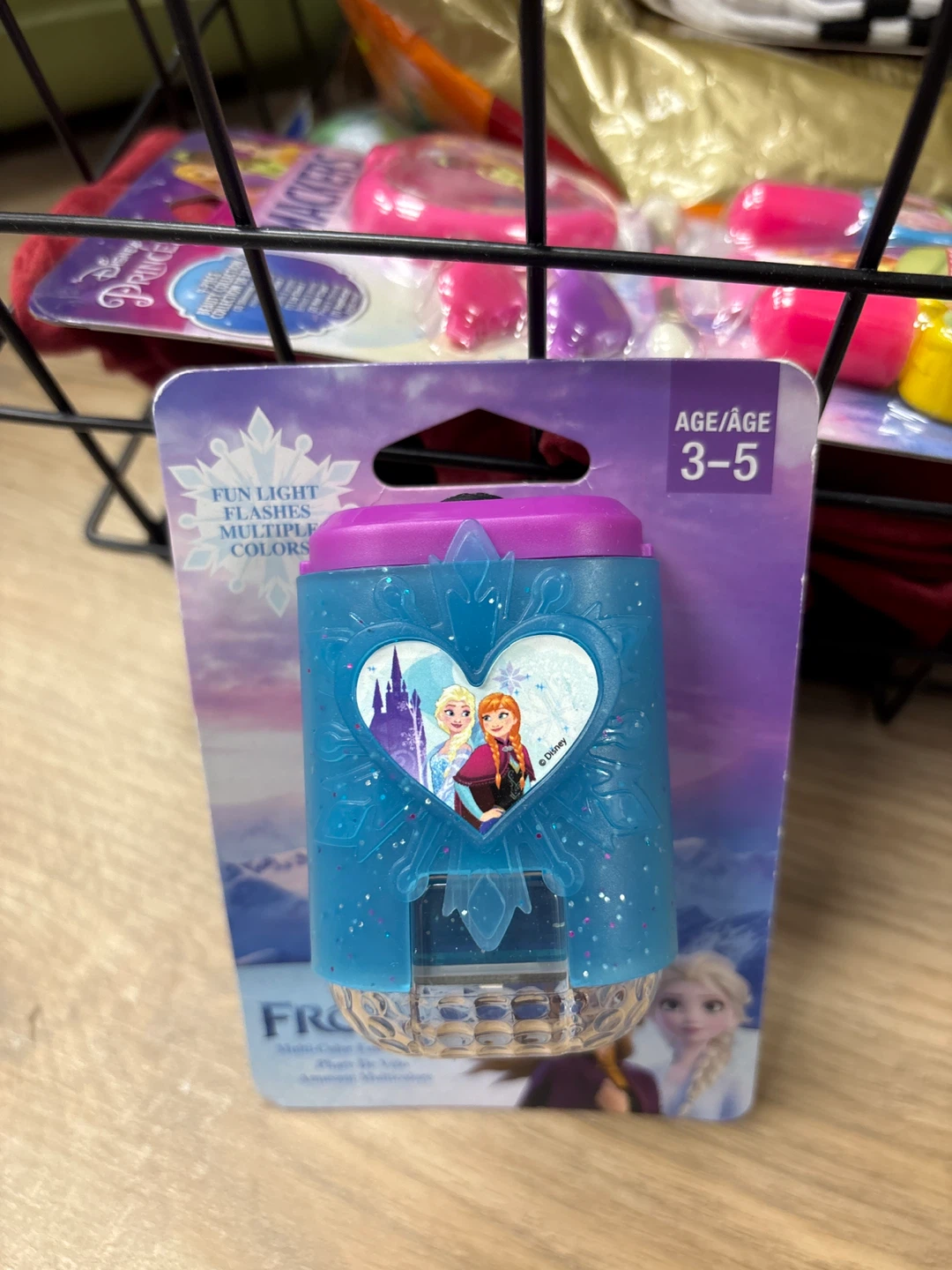 Disney Frozen Fun Light Flashes Multiple Colors Age 3-5
