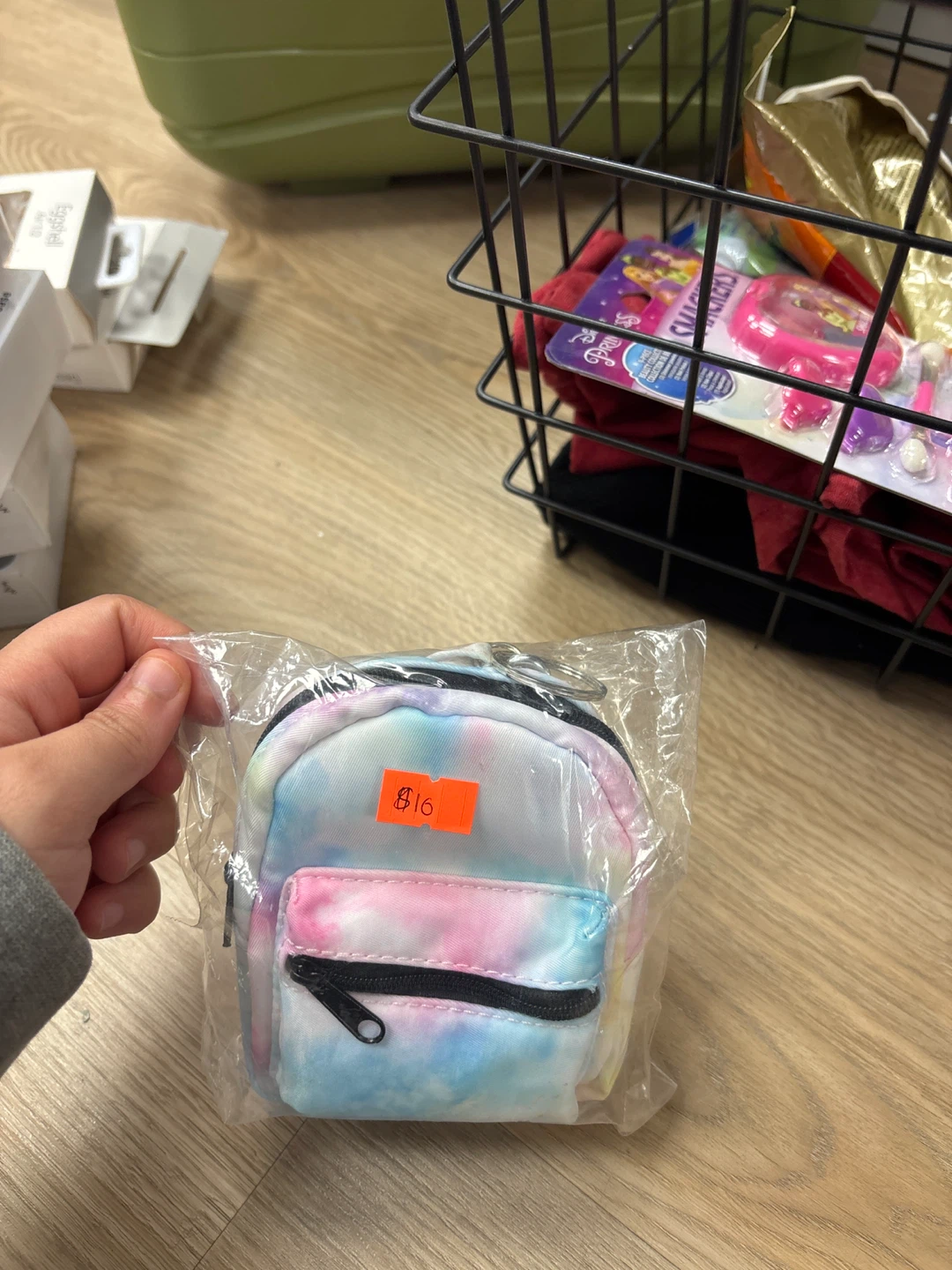 Mini Backpack Tie-Dye Coin Purse
