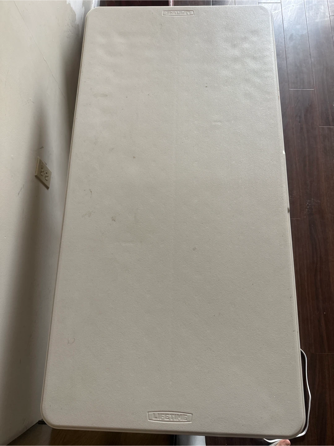 Lifetime Folding Table - Beige - photo 2