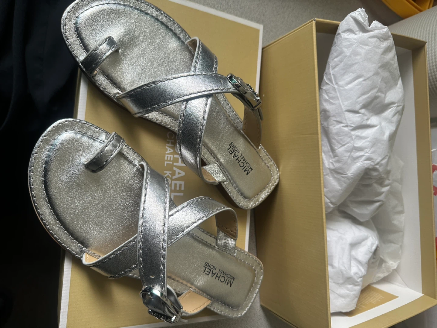 Michael Kors Ashton Flat Thong Sandals