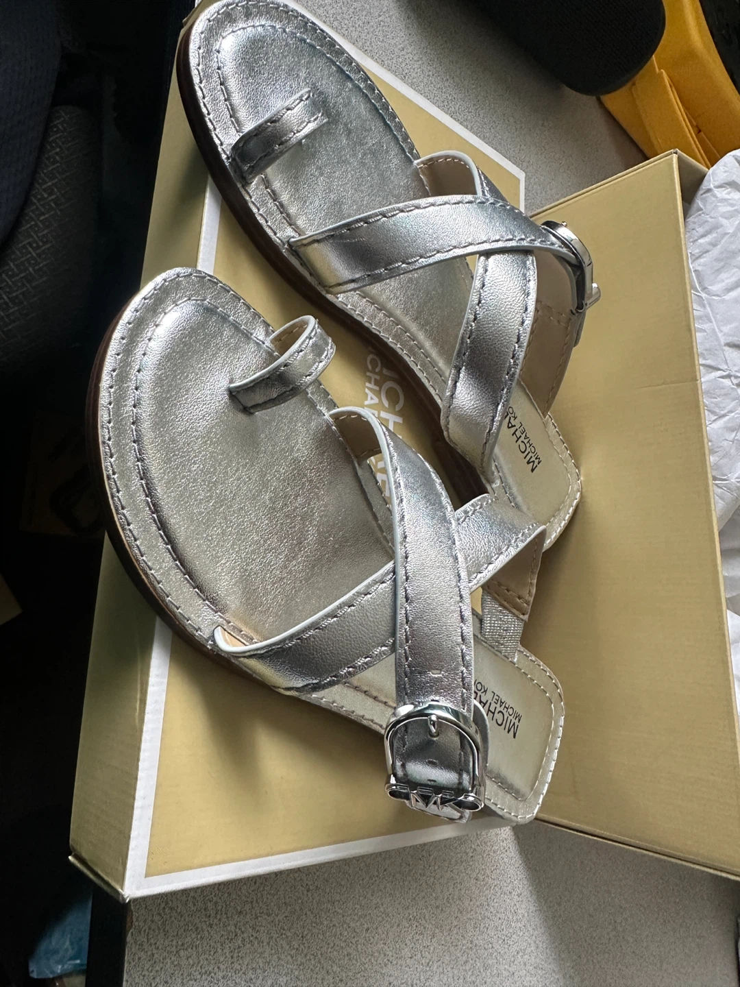 Michael Kors Ashton Flat Thong Sandals - photo 2