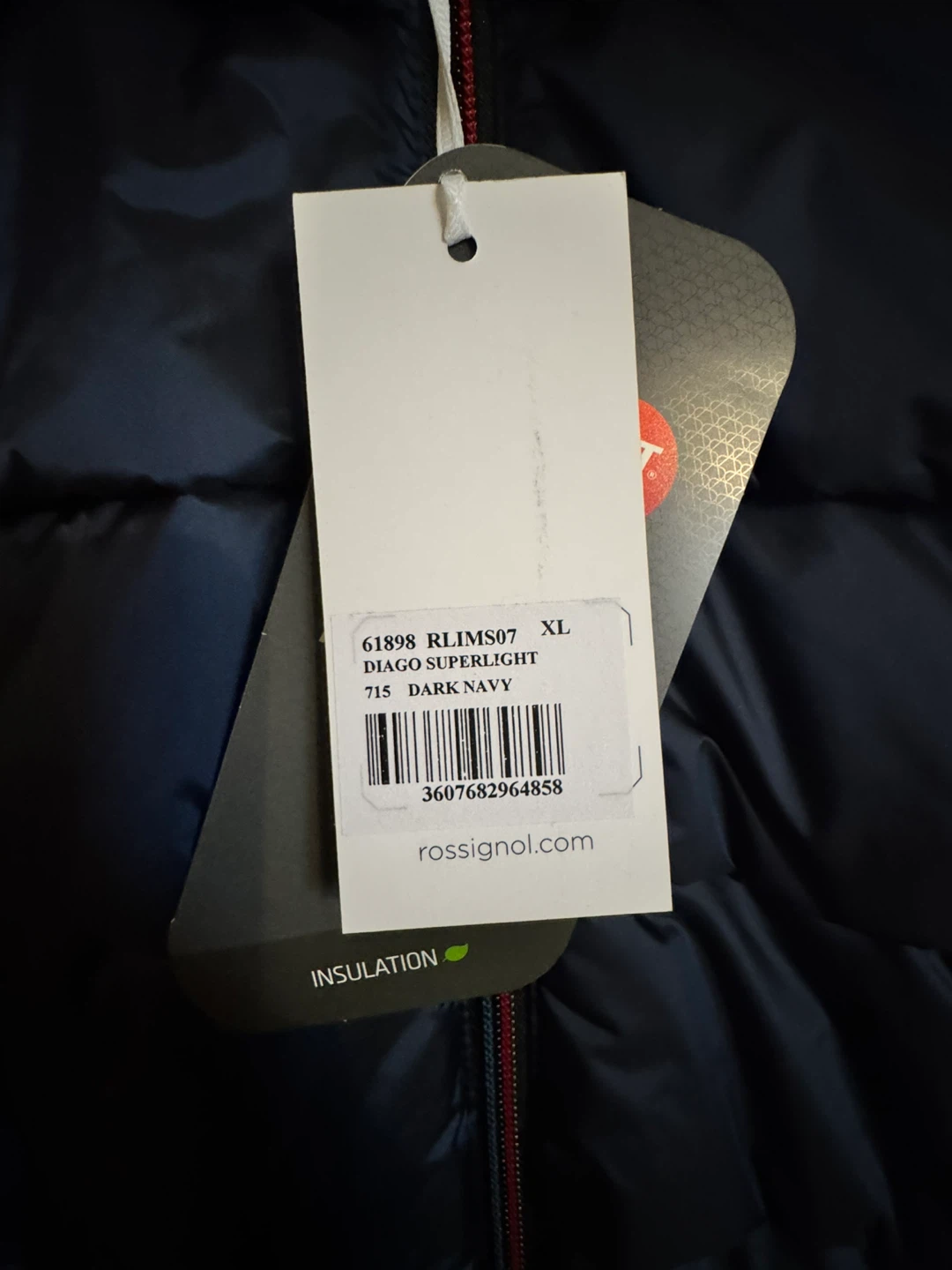 Rossignol Diago Superlight Bomber Jacket XL Dark Navy - photo 2