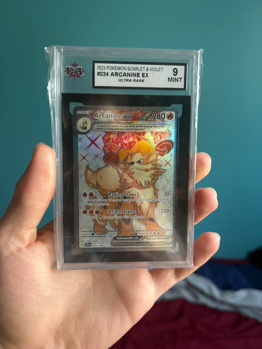 Graded Pokemon card Read caption please