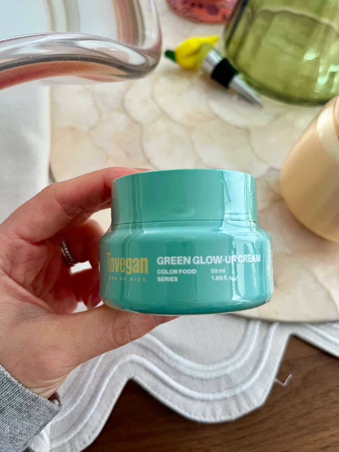 Tovegan Colorfood Series Green Glow-Up Cream 50ml