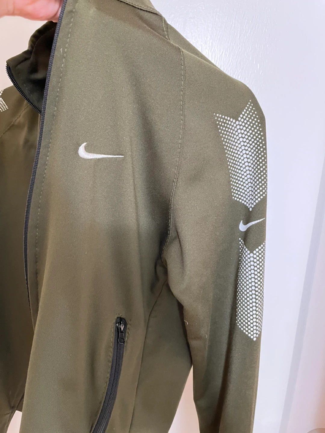 Nike Track Jacket XS- Green - photo 3