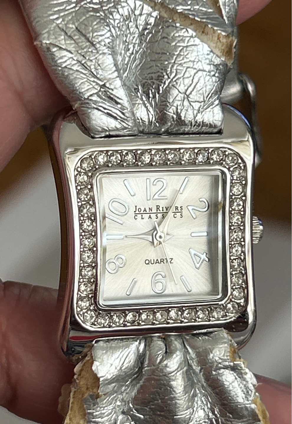 🥕Joan Rivers Classics Quartz Watch - Silver