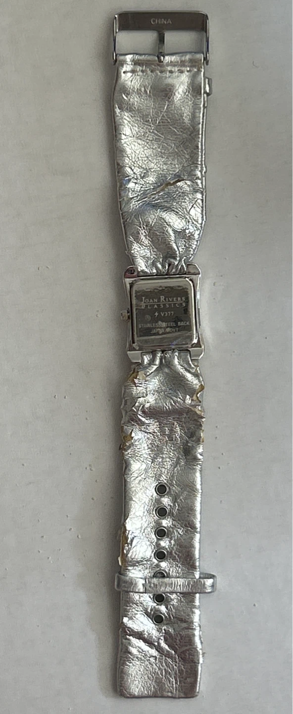 🥕Joan Rivers Classics Quartz Watch - Silver - photo 4