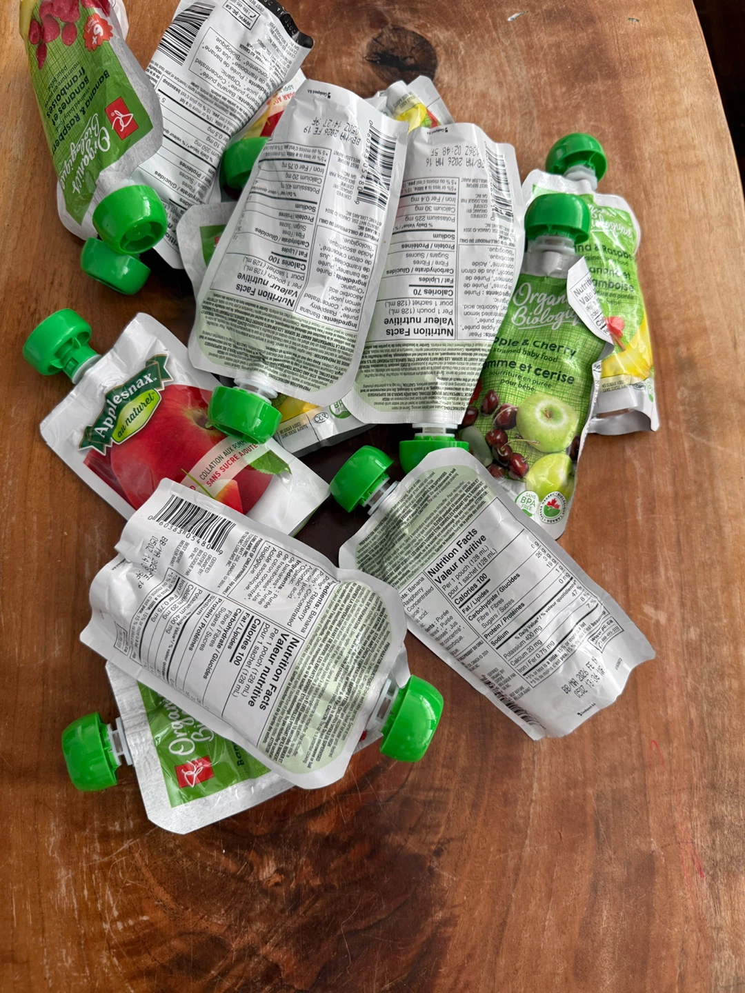 PC Organics Baby Food Pouches
