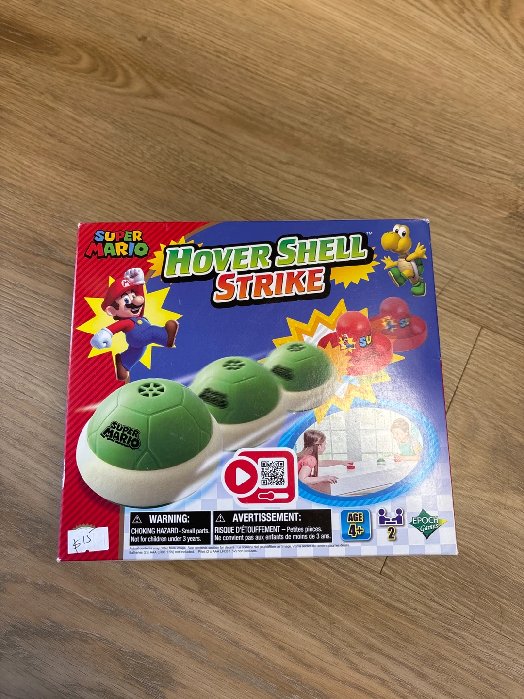 Super Mario Hover Shell Strike Game