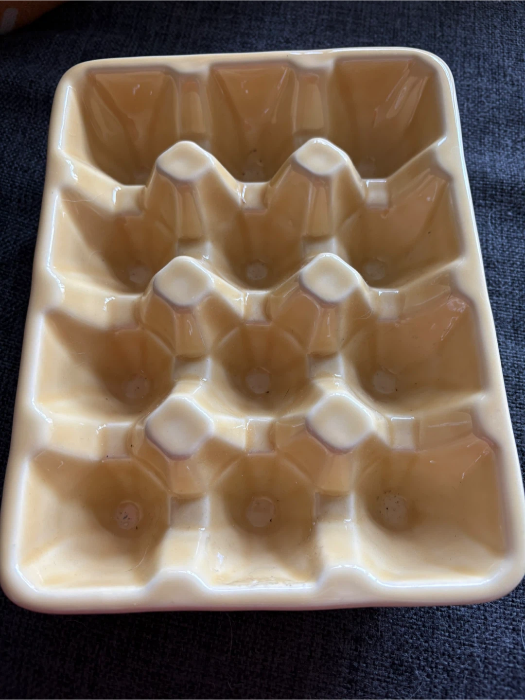 Ceramic Egg Holder Tray