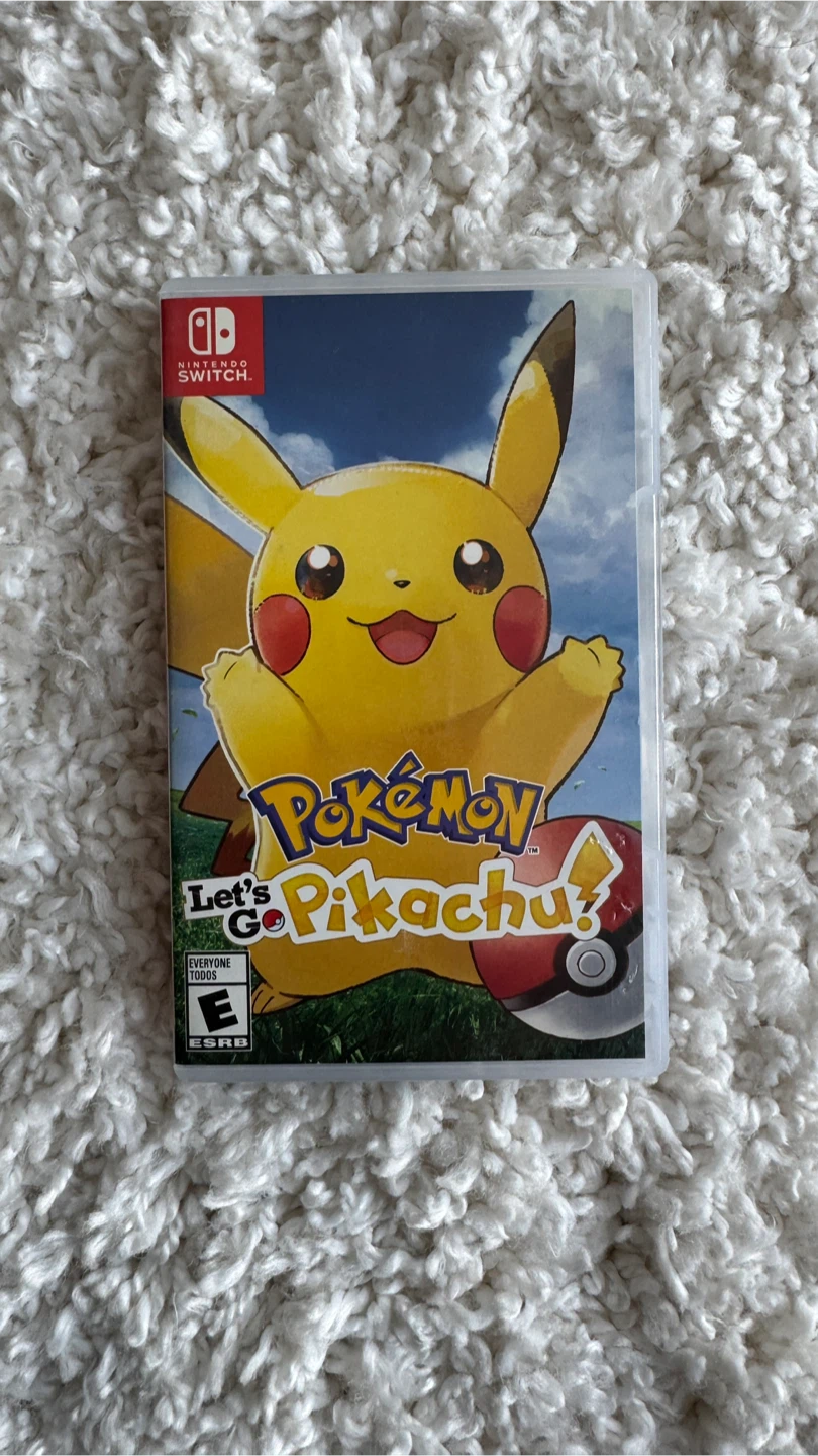 Nintendo Switch Pokémon: Let's Go, Pikachu! Game