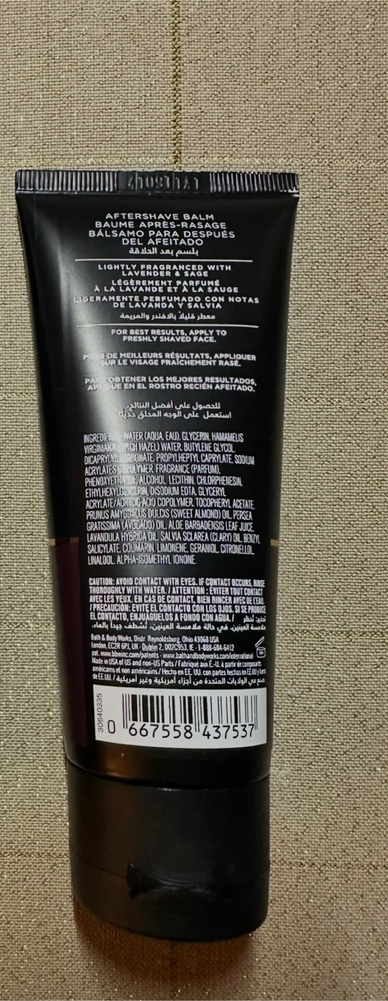 *New* Bath & Body Works Aftershave Balm - photo 2