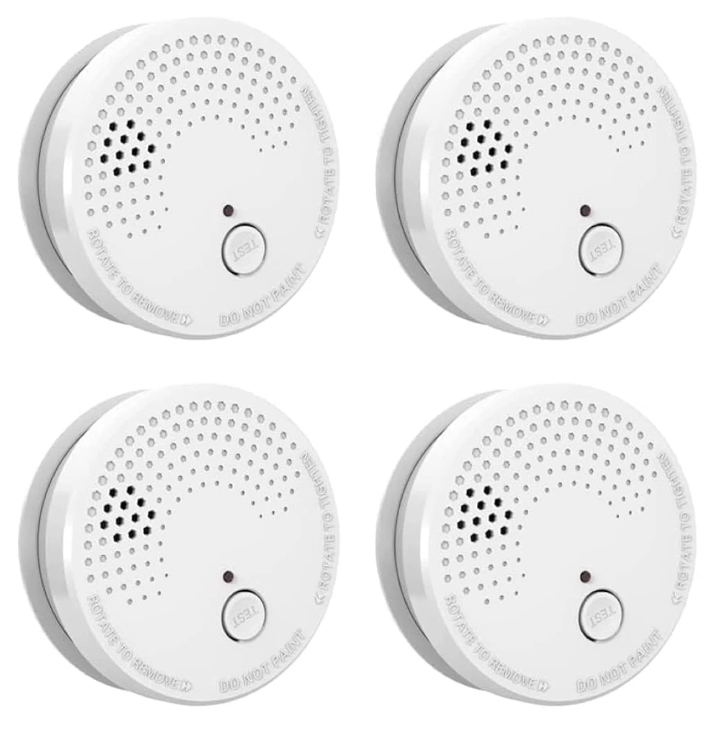 Smoke Alarm Detector- 4 pack