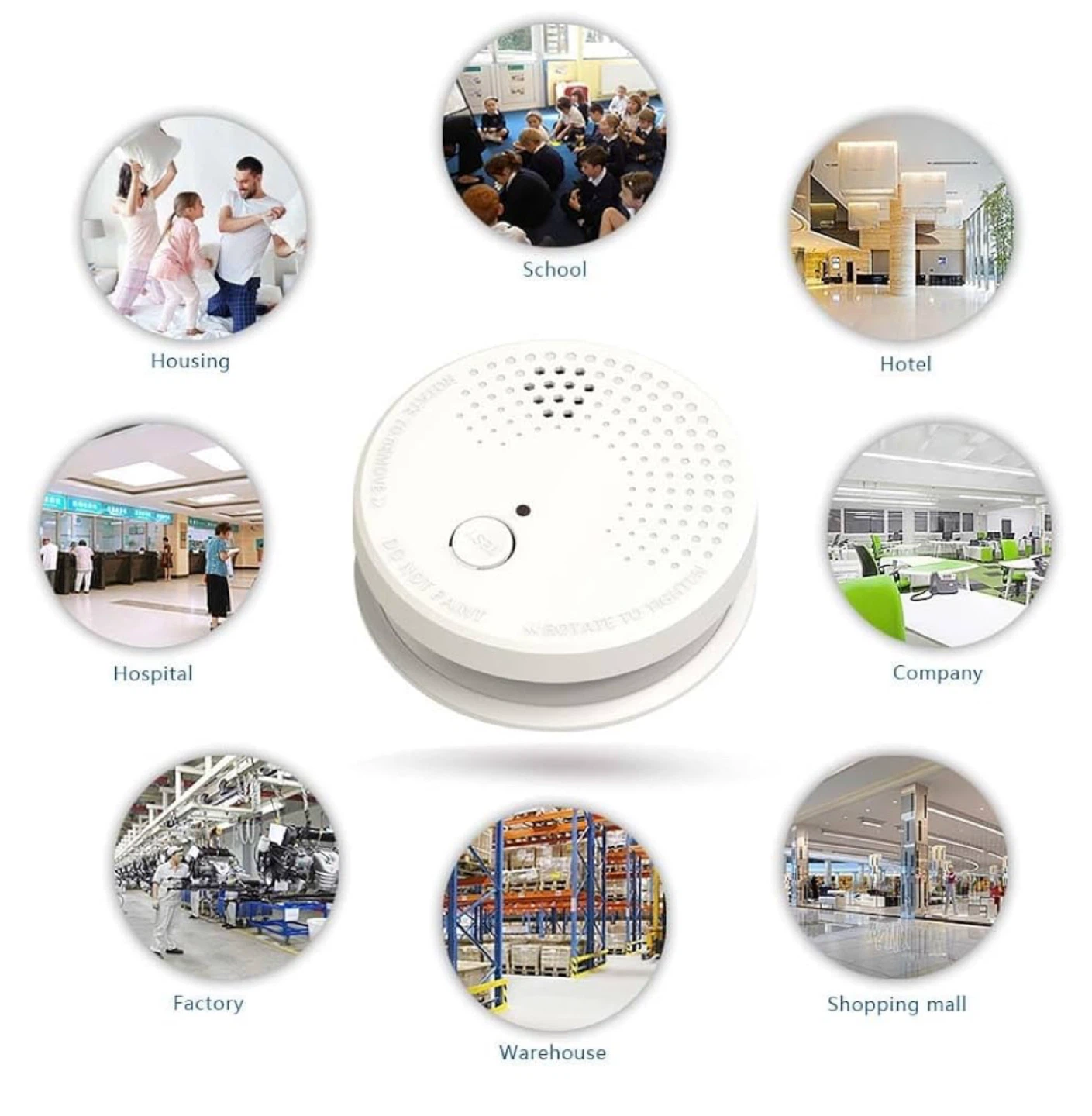 Smoke Alarm Detector- 4 pack - photo 2