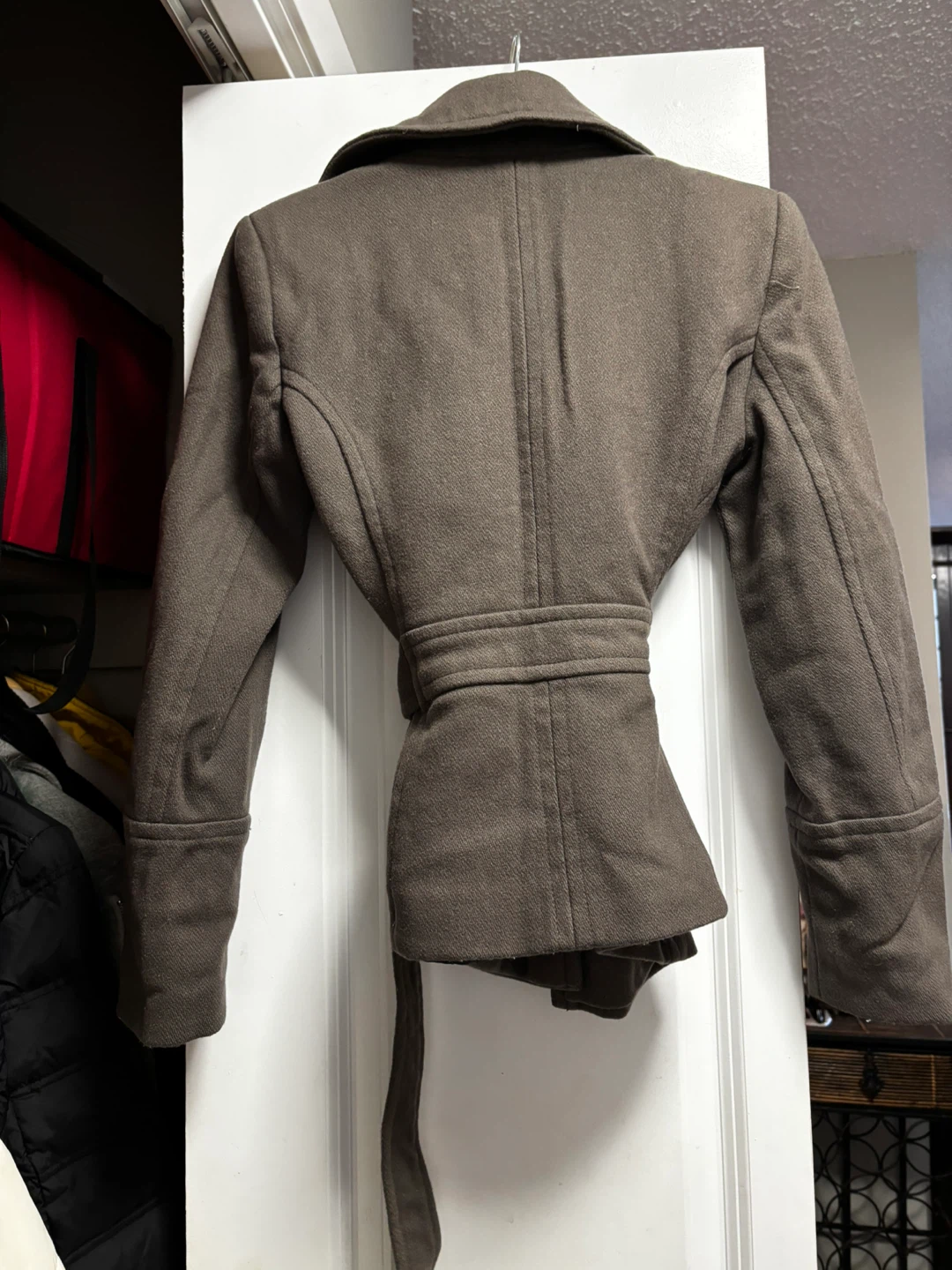 Zara Basic Taupe Peacoat - photo 4