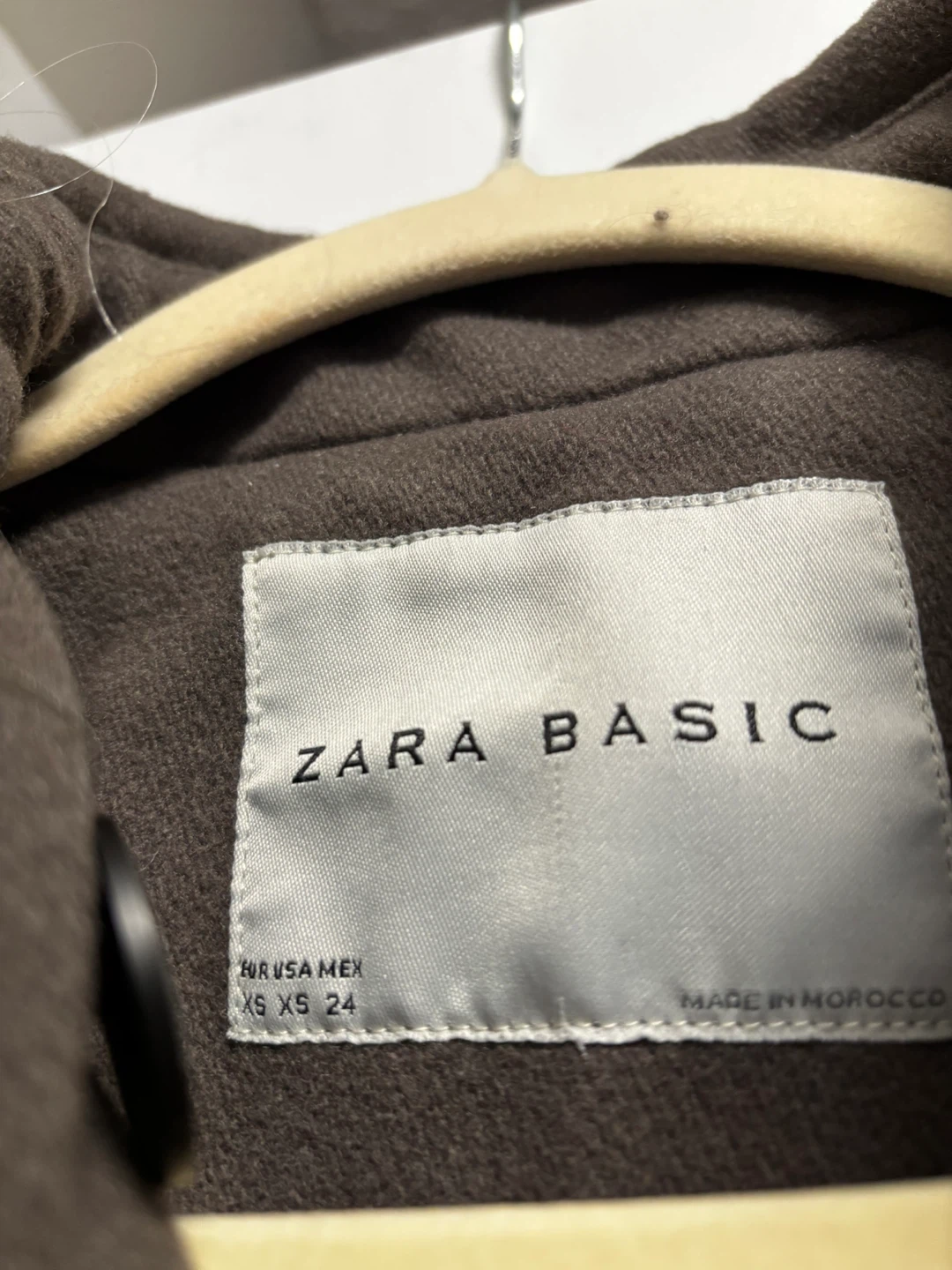 Zara Basic Taupe Peacoat - photo 2