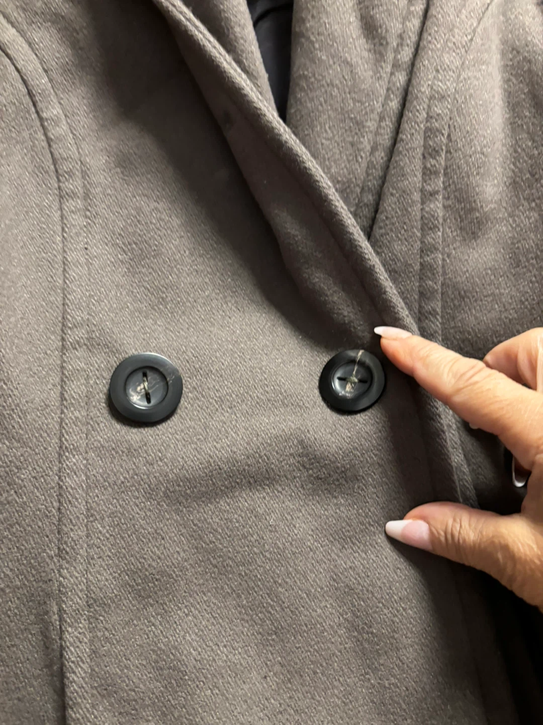 Zara Basic Taupe Peacoat - photo 3