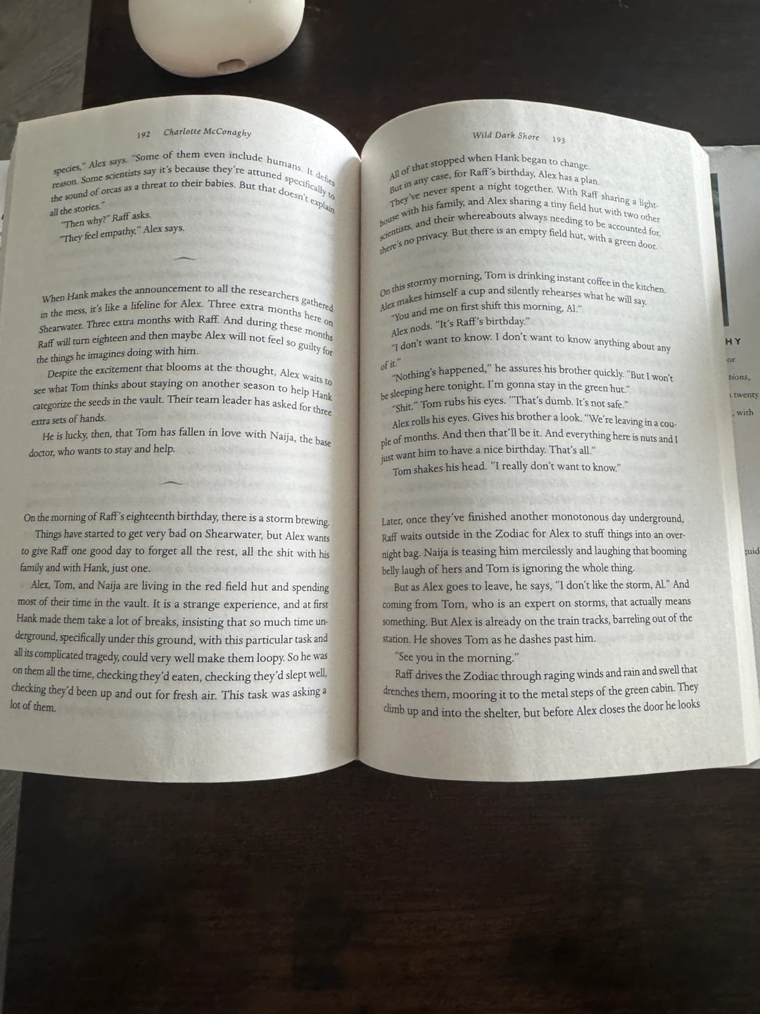 Wild Dark Shore by Charlotte McConaghy - Novel (book club) - photo 2