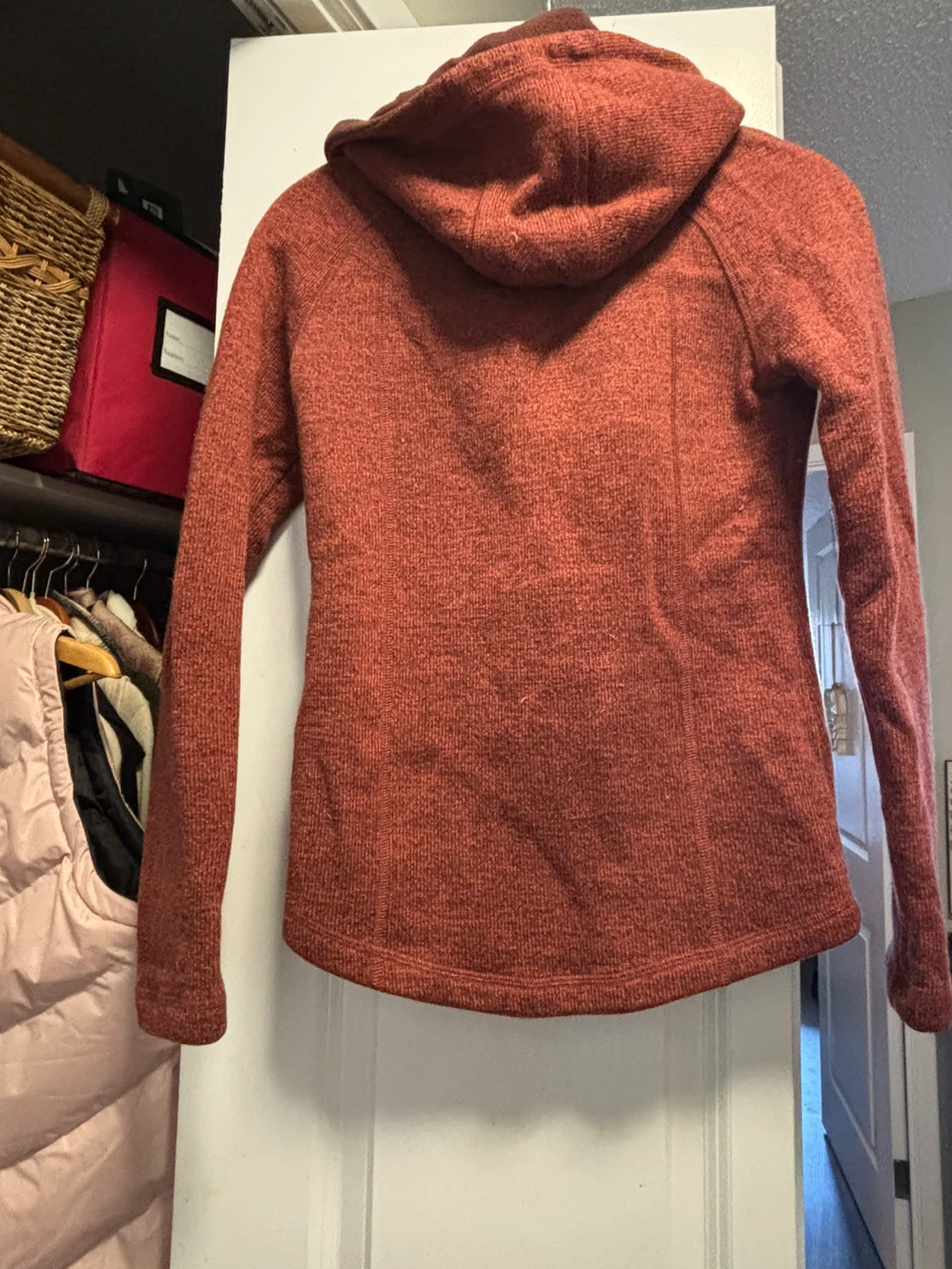 Bench Hooded Fleece Jacket - Burnt Red - photo 2