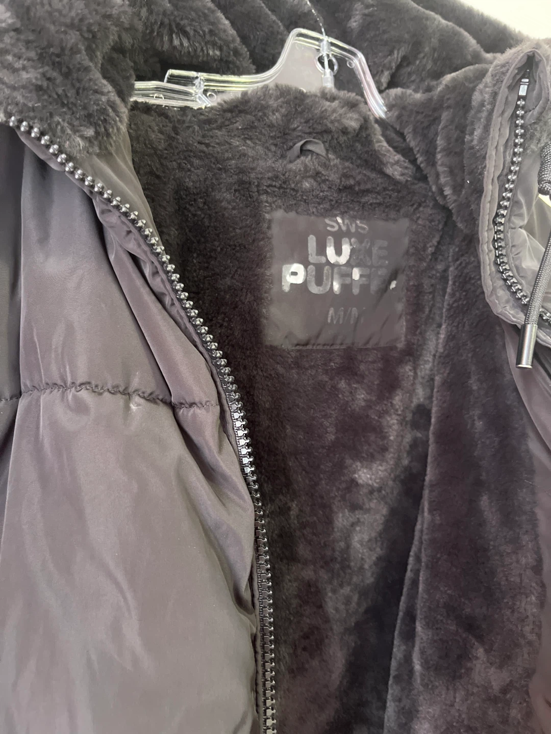 SWS Luxe Puffer Jacket with Faux Fur Hood - photo 2