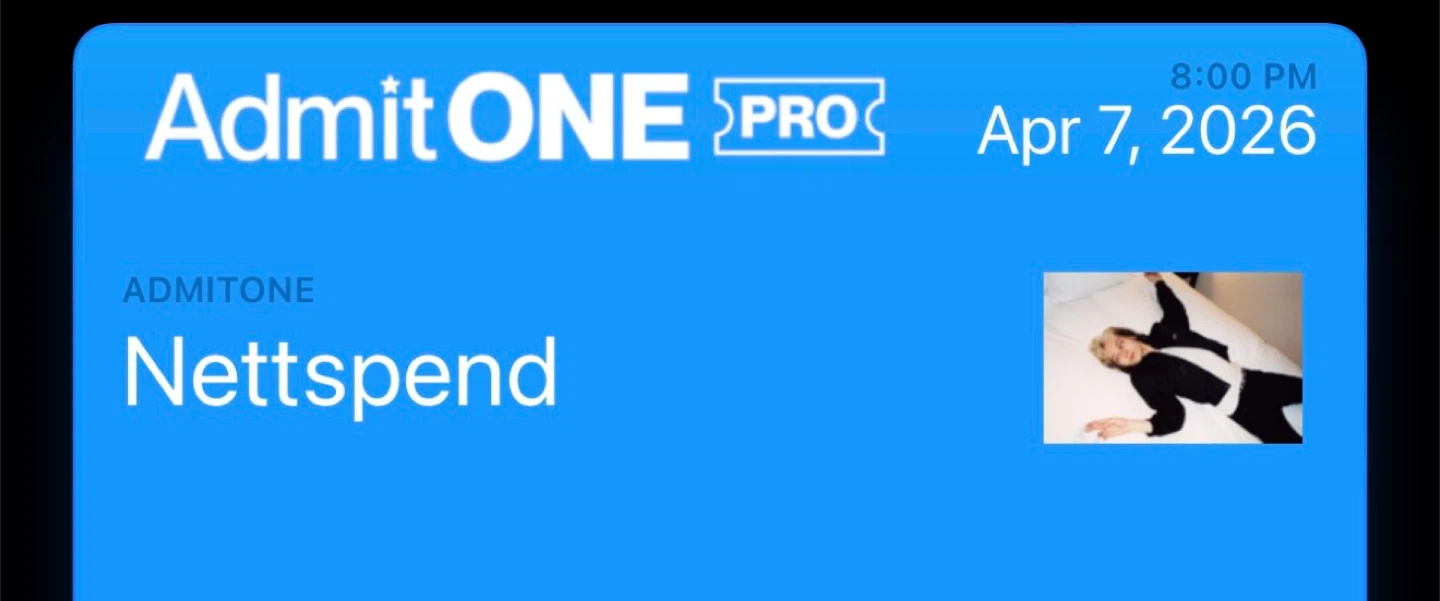 Admit ONE PRO Ticket - April 7, 2026