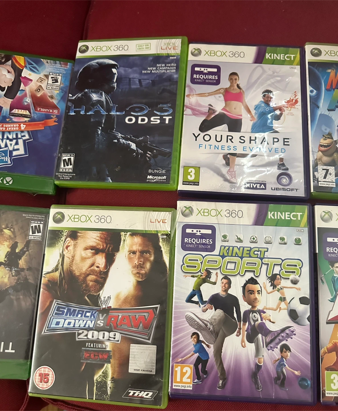 Xbox One and Xbox 360 Games Bundle